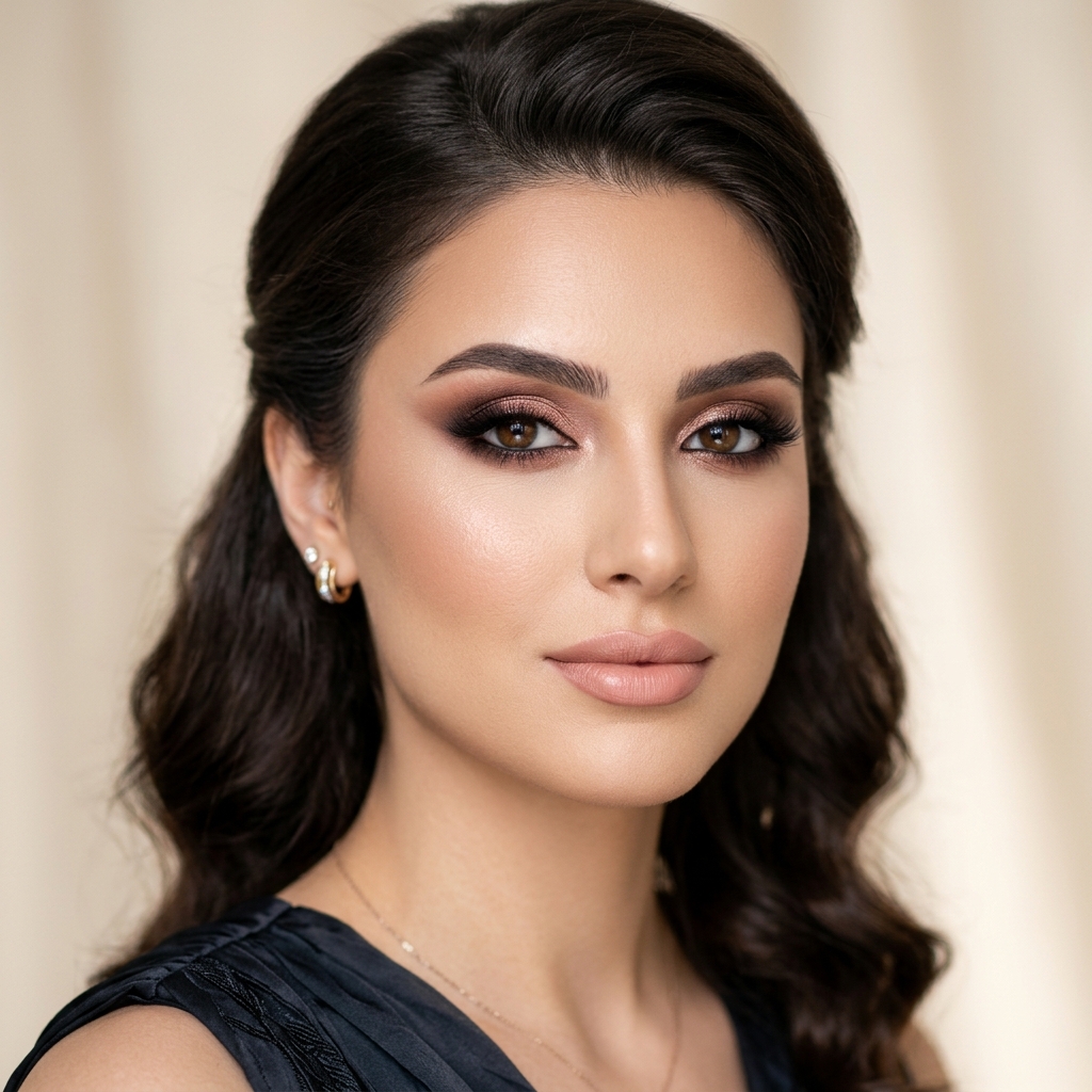 Makijaż wieczorowy — praca absolwentki